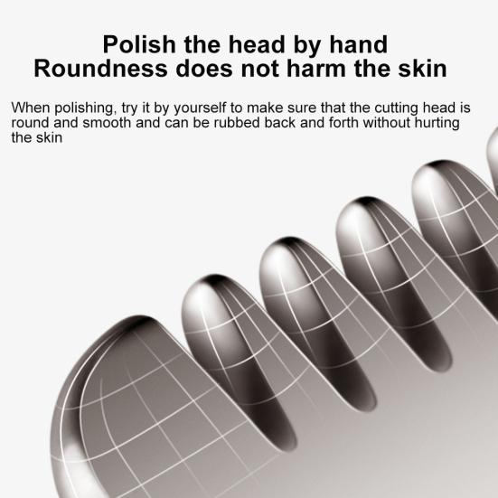 Портативная аккумуляторная тихая машинка для стрижки волос для малышей