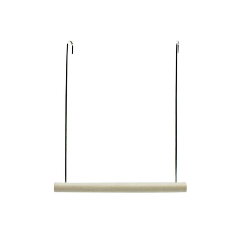 Natural Wooden For Bird Cage Bird Supplies Swing Parrots Swing Toy Hammock Birds Perch Bird Stand