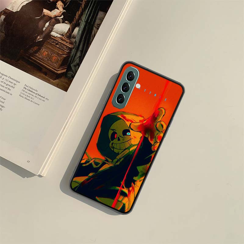 Игровой чехол для телефона Undertale для Samsung A16 A26 A36 A56 Galaxy A17 A12 A52S A13 A23 A33 A53 A22 A32 A02S A03S A42 A72 A73 A9 A8 A7