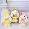 Cute Rabbit Doll Plush Toy Tulip Lop Rabbit Doll Grab Machine Rag Doll Girl Gift