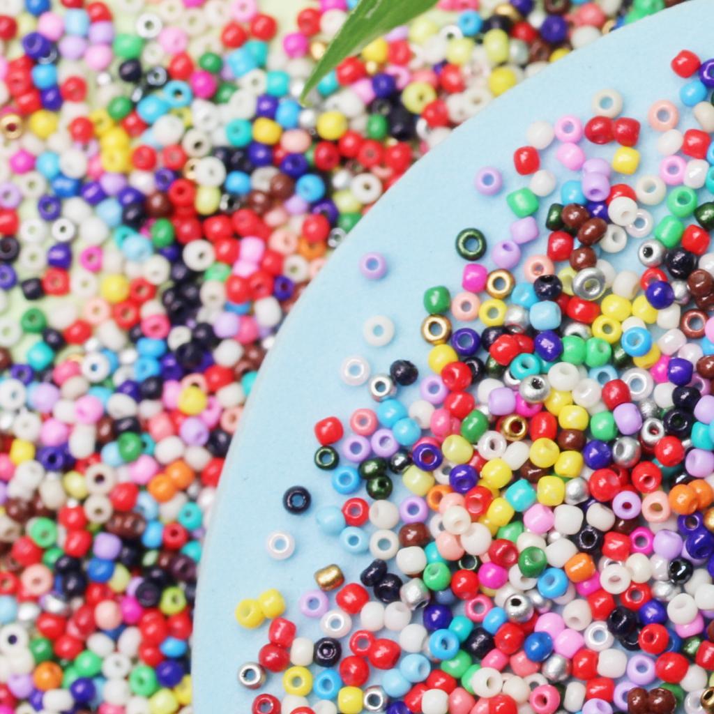 Бусины-разделители Бисер-подвеска Аксессуары Мини Чешское стекло 1000 шт./лот DIY для изготовления фурнитуры 2 мм Браслет Ожерелье Для изготовления ювелирных изделий из бисера
