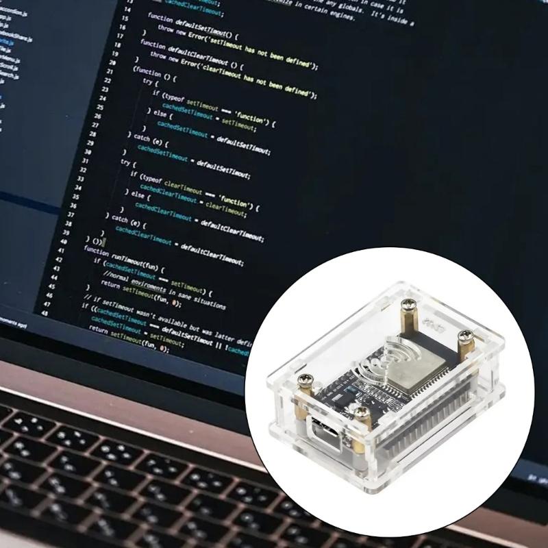 Акриловый защитный корпус-корпус для плат NodeMcu Lua CP2102/CH340G ESP32 IoT Держатель Защита Легкая сборка Особенность