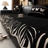 Straight Row Sofa Cushion Universal In All Seasons 2025 New Fixed Non-slip Seat Cushion Light Luxury High-end Special-shaped Sofa Cover