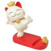Lucky Cat Mobile Phone Stand Chinese Style Desk Decoration Mobile Phone Bracket Handmade Resin Tablet Bracket For Mobile Phones