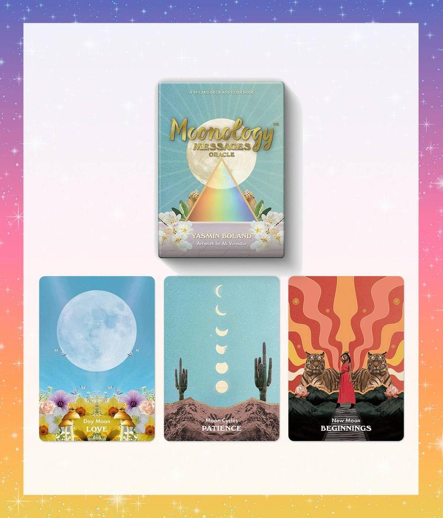 Оракул 'Moonology Message', Карты Таро и Гадание с Японскими Инструкциями (аутентичный)