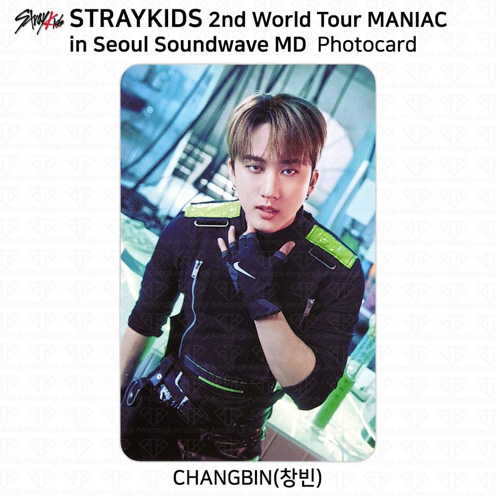 Stray Kids 2-й мировой тур MANIAC в Сеуле Фотокарточка Polaroid KPOP K-POP