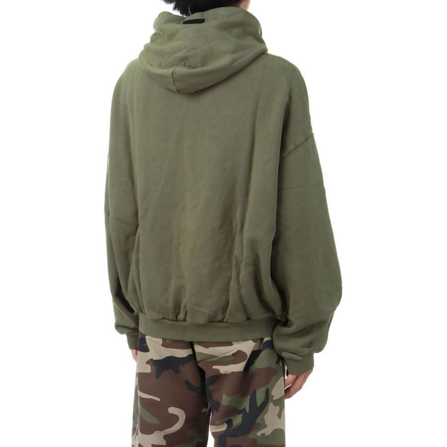 Fear of God Essentials Heavy Fleece Hoodie Military Men Streetwear 192BT244815F