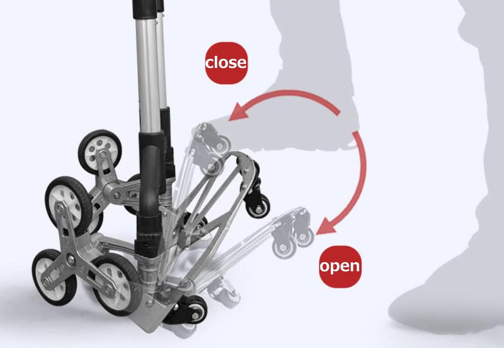 Ручная тележка Carry Hand 3 10 Step 360 Degree Большая высота Грузоподъемность Включает 2 фиксированных троса Тележка, Складная, Переноска, Лестницы, Колеса, Колеса, Тележка, Вращение,