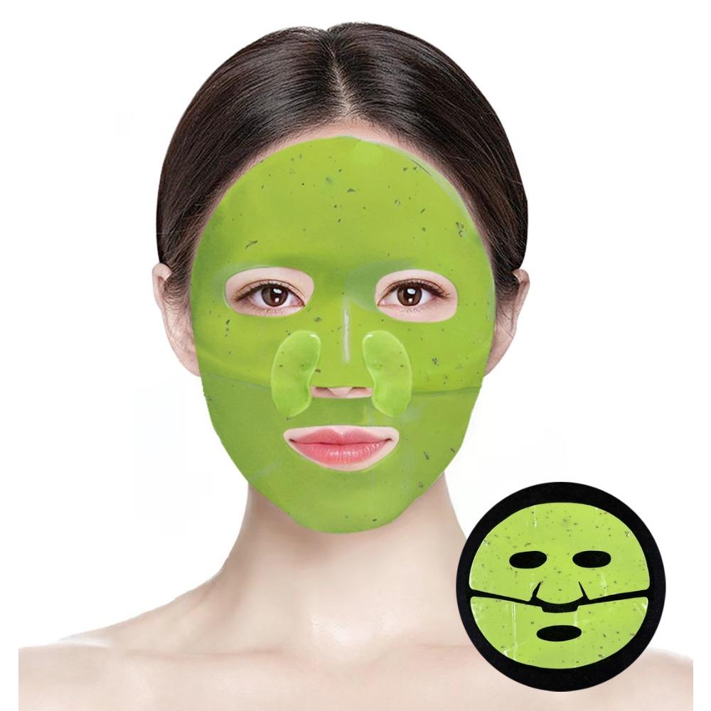Чайная маска Qinrun Zhicui 5 шт./коробка Crystal Green Lady Mask
