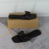 Fashion Summer Flat Sandals Casual 2024 Brand Designer Women's Bling Outside Slippers Shoes Breathable Fashion Black Slides