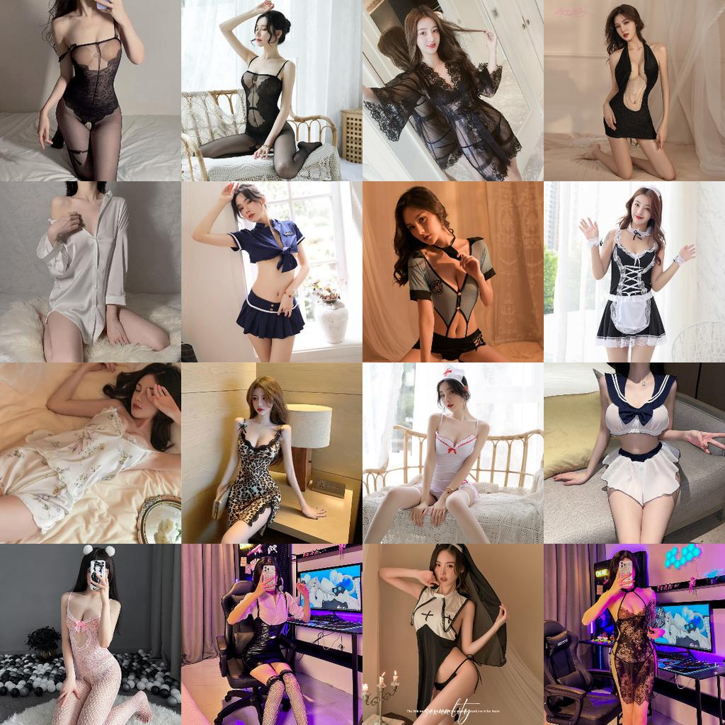 Сексуальное нижнее белье сексуальные кружевные пижамы полые перспективные страстные пижамы пижамы открытые промежности комбинезоны женские