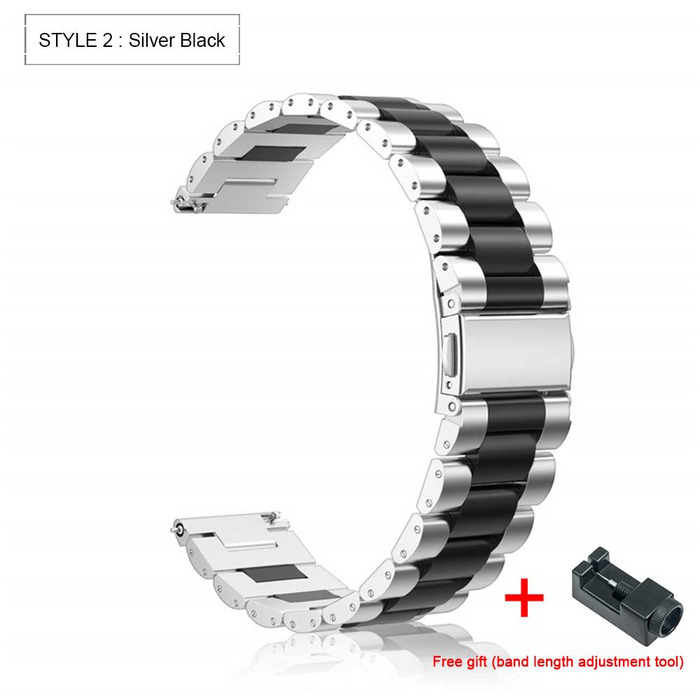 Metal Stainless Steel Classic Wrist Strap for HUAWEI WATCH GT 2 46mm 42mm Band Bracelet Watchband for HONOR Magic WristBand