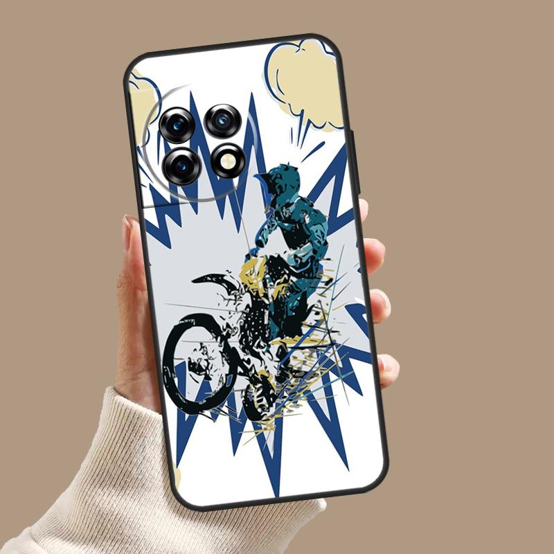Спортивный чехол Freestyle Motocross для OnePlus Nord 5 CE 3 4 Lite N20 N30 OnePlus 15 13 12 11 10T 13T 13R 8 9 10 Pro
