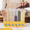 Good Wall Mounted Dust-proof 9 Styles Airtight Cereal Food Container Box for Daily Use Cereal Container