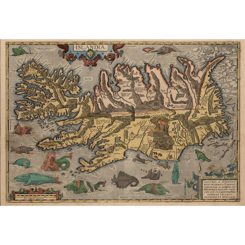 Настенное искусство в античном стиле, холст с винтажной картой, декор для стен, кабинет, географический, инструменты для туризма/образования, декор для комнаты