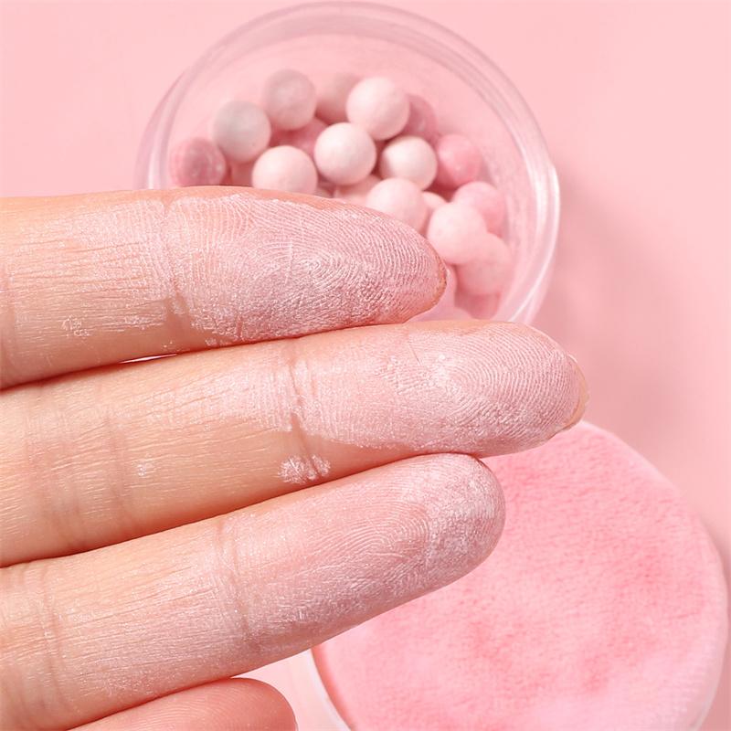 Новая концепция пятицветной фиксирующей пудры Bead Fixing Powder Oil Control Pearl Face Brightening Non-Massive Fixing Powder