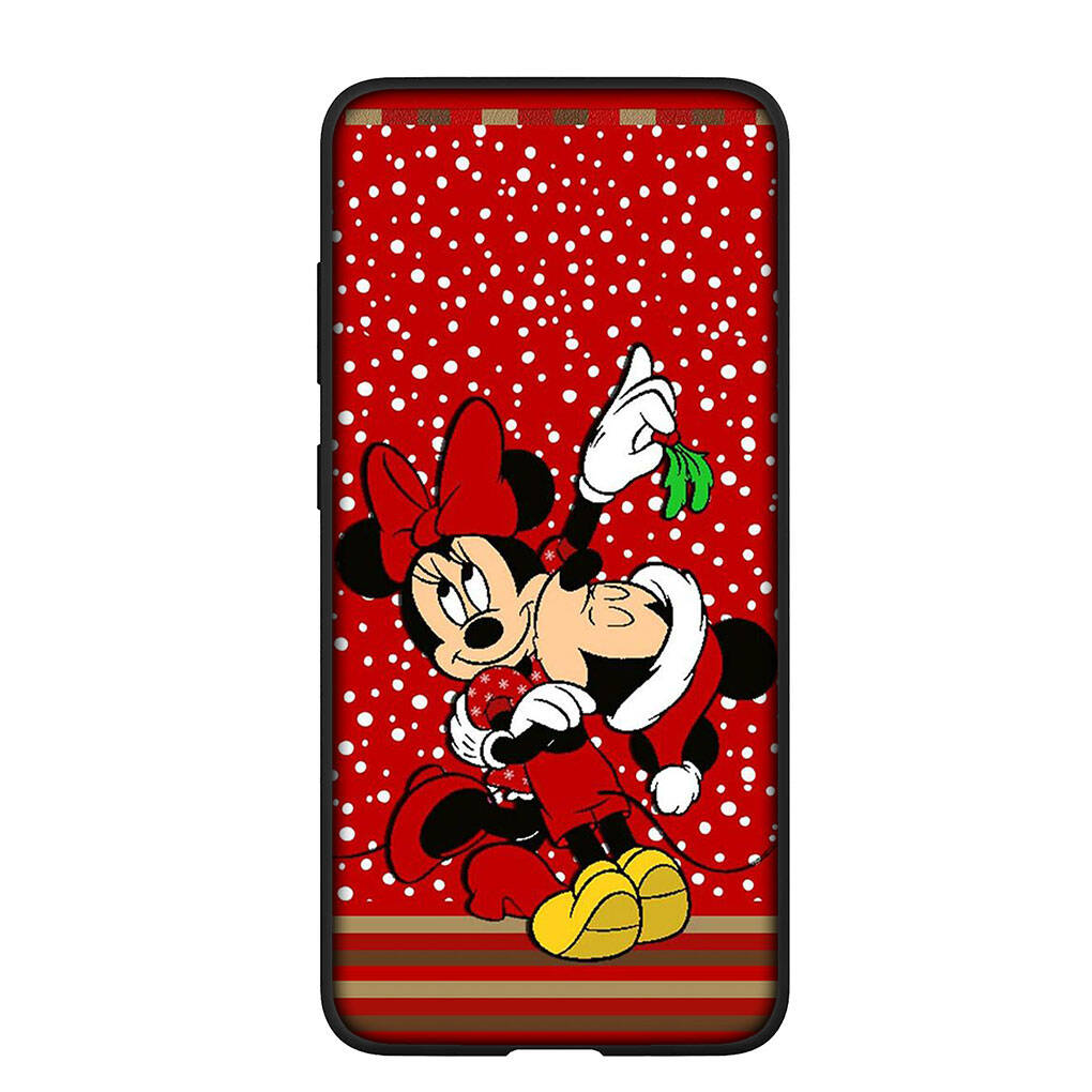 Phone Case for Samsung Galaxy S25 S23 S22 S24 Ultra FE A05 A06 A15 A16 A36 A37 A35 A54 A55 A56 A57 A25 A26 A53 A17 Merry Christmas Mickey Minnie Cover