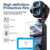 Легко устанавливаемые защитные стекла для экрана DJI Pocket 4 Pro, HD Clear, устойчивые к царапинам, ударопрочные, защитные пленки для LCD