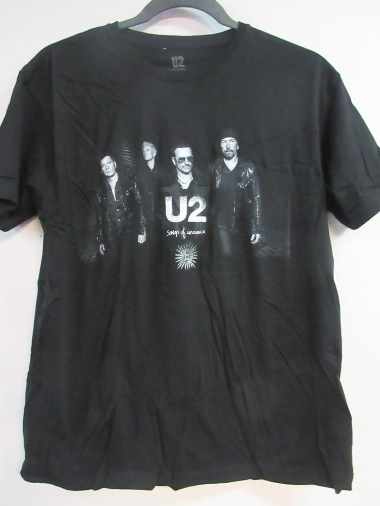 ОФИЦИАЛЬНЫЙ МЕРЧ U2 SONGS OF INNOCENCE 2024 КОНЦЕРТНАЯ ФУТБОЛКА UNISEX ЭКСТРА БОЛЬШАЯ