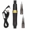 Semi Permanent Tattoo Pen Eyebrow Lip Eyeliner Microblading Makeup Machine Black 110‑240V US Plug