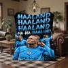 Erling Haaland Theme Fleece Blanket Cozy Soft Plush Blanket For Bedroom Couch Travel