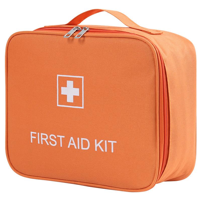 Emergency First Aid for Family Candy Color First Aid Box High Capacity Outdoor Camping Traveling Kit for Medical Bandaid