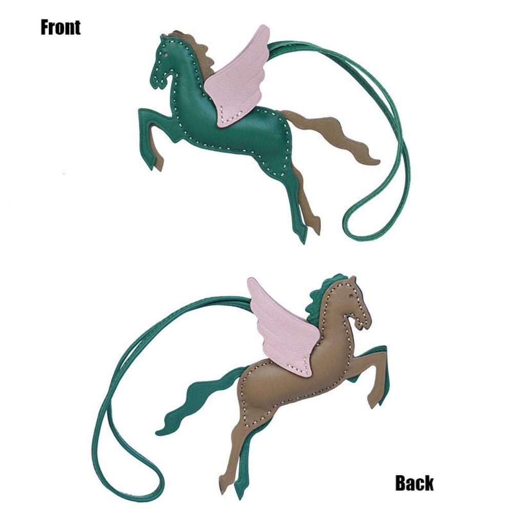 С брелоком-подвеской для сумки Pegasus, модные автомобильные подвески, брелок для ключей в виде лошади для дам