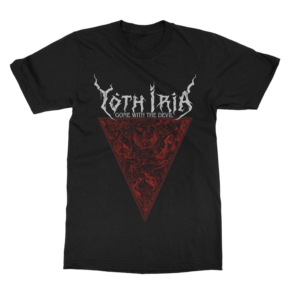 Yoth Iria Greek Black Metal New Wave Band TShirt  Cotton Graphic Tee Unisex Women Summer Streetwear Top