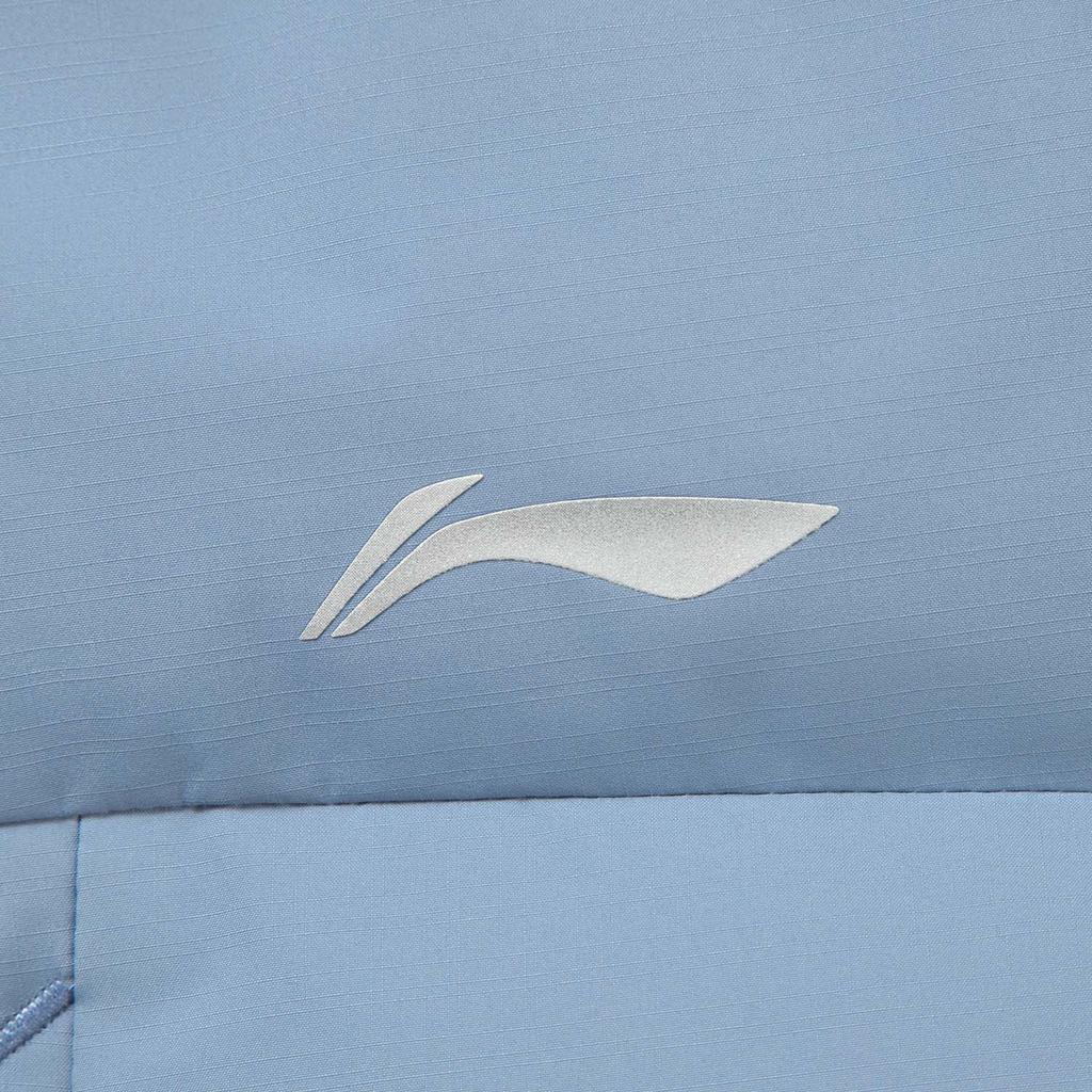 Li-Ning Fitness Series Warm Windproof Water-Resistant Hooded Long Sleeve Down Jacket Men Outerwear AYMV153-8