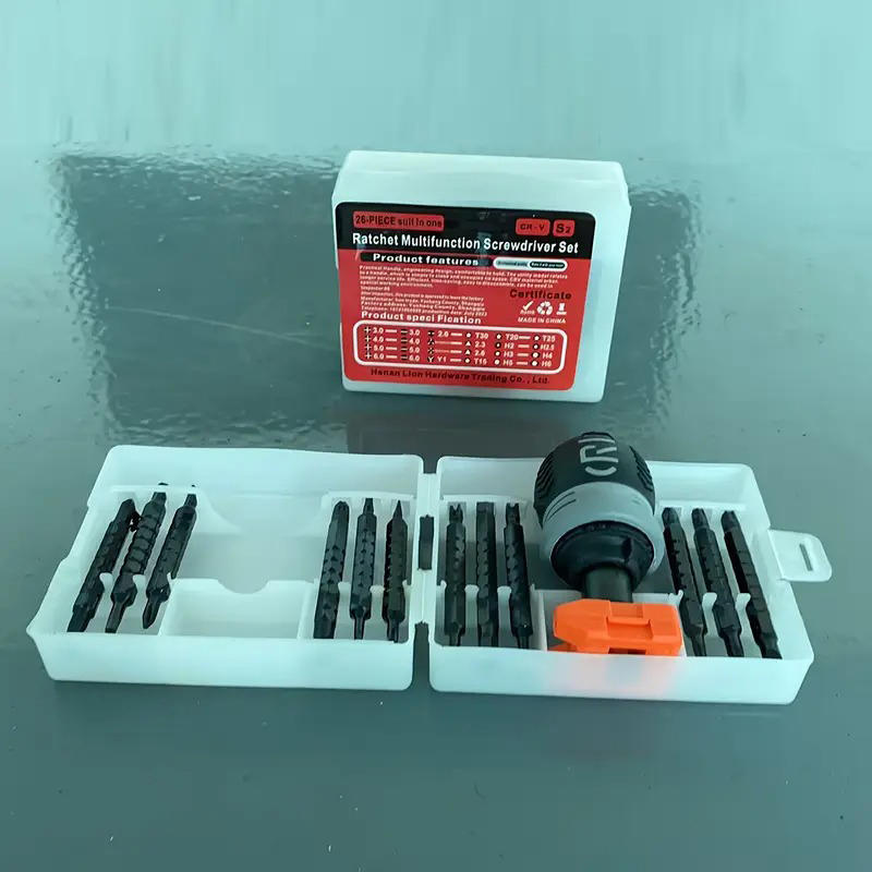 Ratchet Screwdriver Set Dual-purpose Magnetic Slotted Screwdriver Labor-Saving Phillips Screwdriver Home Repair