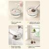 Makeup Brush Storage Bucket Rotatable Design Easy To Clean Dust-Proof Large Capacity Makeup Brush Stand