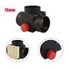 75MM/ 90MM/ 90MM до 75MM клапан заслонка регулируемый воздуховод дизельный нагреватель вентиляционный воздуховод Т-образный разветвитель выхлопная труба соединитель