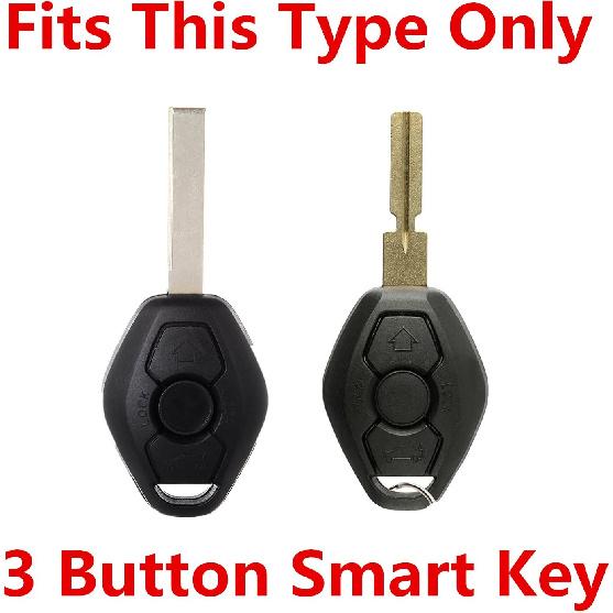 Rpkey Silicone Keyless Entry Remote Control Key Fob Cover Case Protector Replacement Fit for BMW 3 5 7 Series M3 M5 M6 X3 X5 Z3 Z4 Z8 LX8FZV