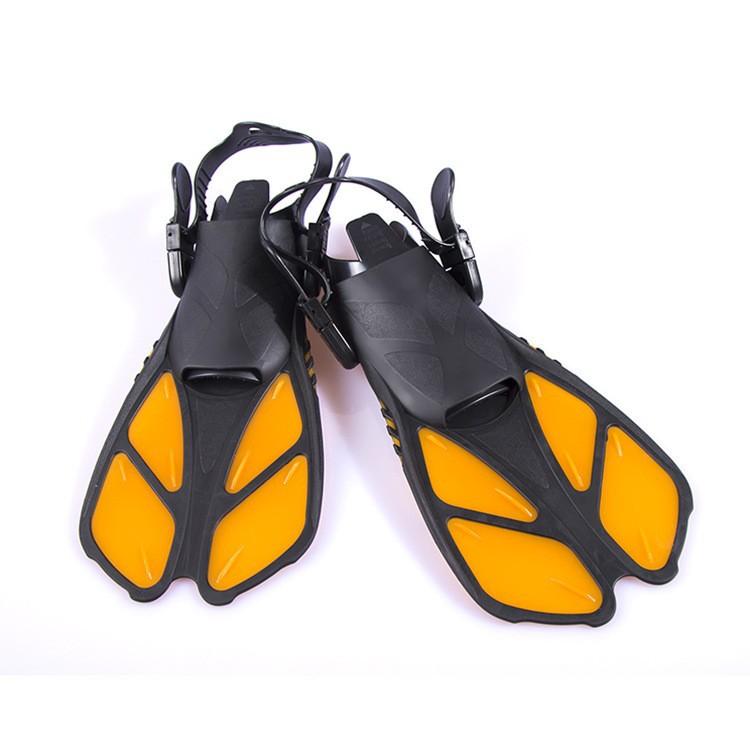 Factory-direct High-end Frog Fins Adjustable Long Adult Swimming Flippers in Stock