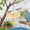 Игрушки для птиц Веселые Устойчивые к укусам Принадлежности для жевания для питомцев Цветные Игрушки для попугаев Колесо для ара Любовных птиц Конуров Корелл Зябликов