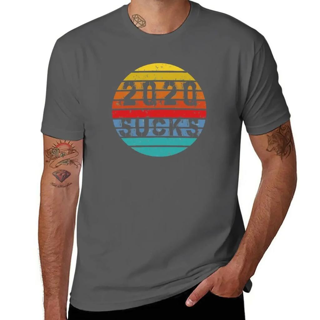 2020 Sucks T-Shirt aesthetic clothes Short sleeve tee t shirt men