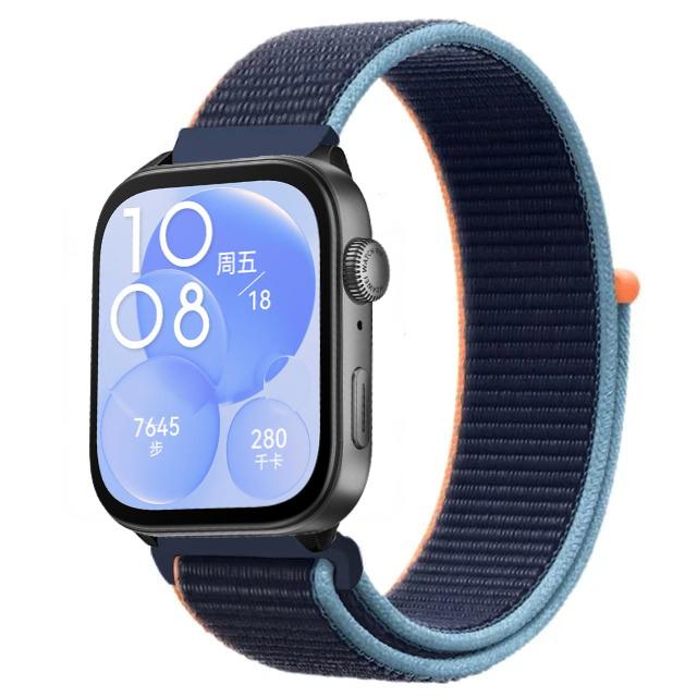 Нейлоновый петлевой ремешок для Huawei Watch Fit 3/4/4 Pro Дышащий спортивный браслет Ремешок для Huawei Watch Fit 4/Fit 4 Pro Браслет Ремень
