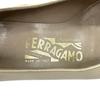 Used Salvatore Ferragamo Pumps Valapumps Beige/black Leather Women