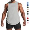 Summer Men's Gym Tank Top Fitness Training Clothing Quick-drying Loose Bodybuilding Sleeveless Shirt Men Fashion Basketball Vest