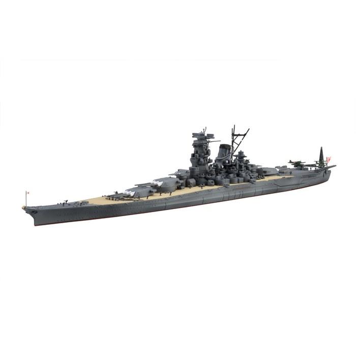Fujimi 1/700 Специальная серия №2 Японский линкор Ямато (Сёва 19 / Операция Кэцуго-1) Пластиковая модель Серая