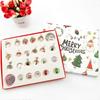 Christmas Advent Calendar 24 Days Countdown Calendar DIY Bracelets Making Game Christmas Party Favors