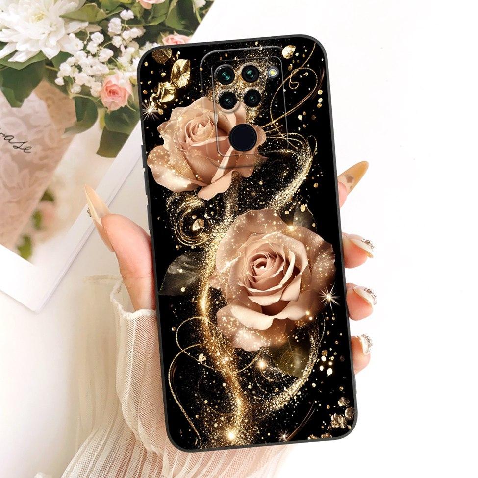 Чехол Для Redmi Note 9 4G Чехол Обложка Модный Мультяшный Милый Забавный Расписной Силиконовый Чехол M2003J15SC M2003J15SG M2003J15SS
