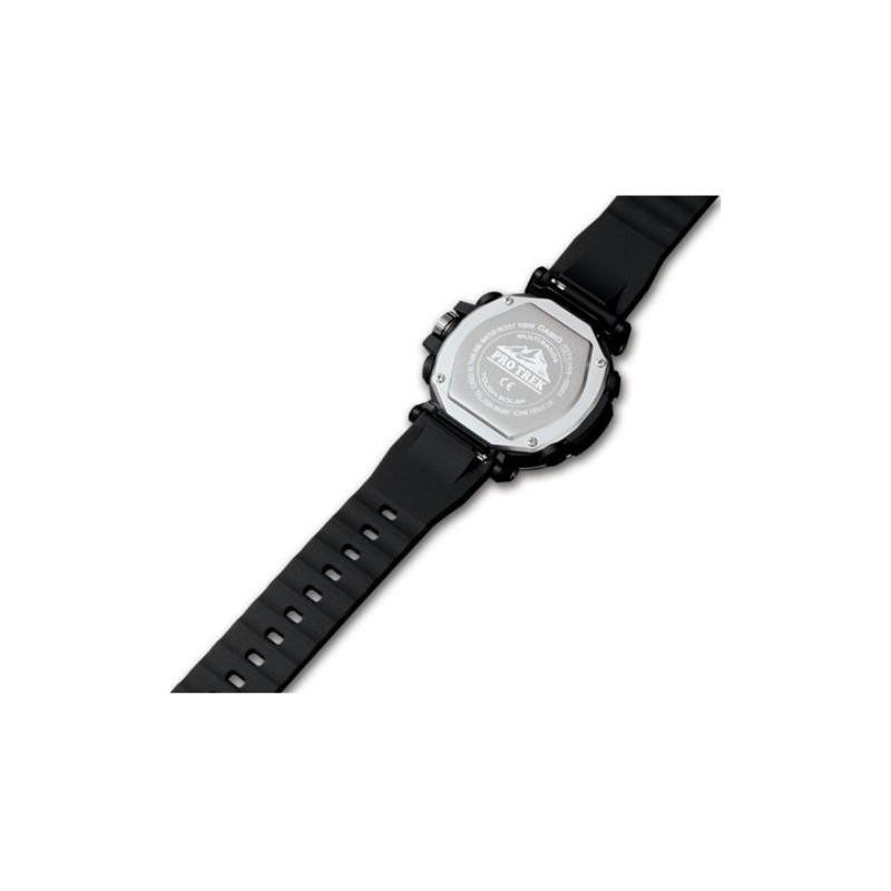 Casio CASIOPRO Серия TREK-Дисковый Двойной Дисплей Серия Измерение Температуры, Давления и Высоты Светодиодная Подсветка Солнечная Волна Для Улицы PRW6600Y-2