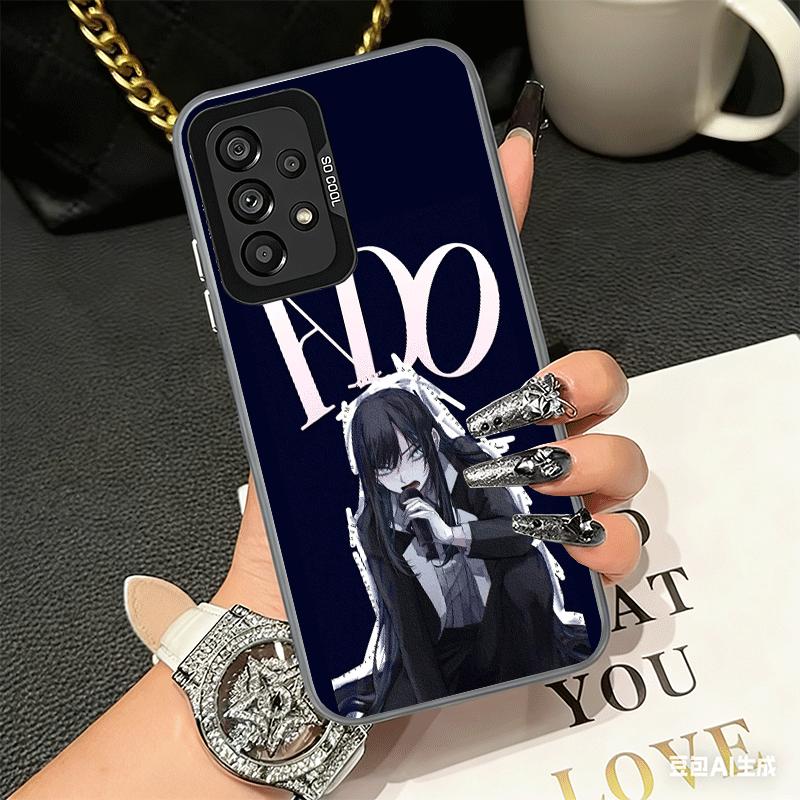 Мультяшный противоударный чехол для телефона Ado Cartoon K-Kyogen X Uta для Samsung A17 A16 A15 A14 A37 A57 A36 A56 A26 A35 A55 A25 A34 A54 A24 A13 A23