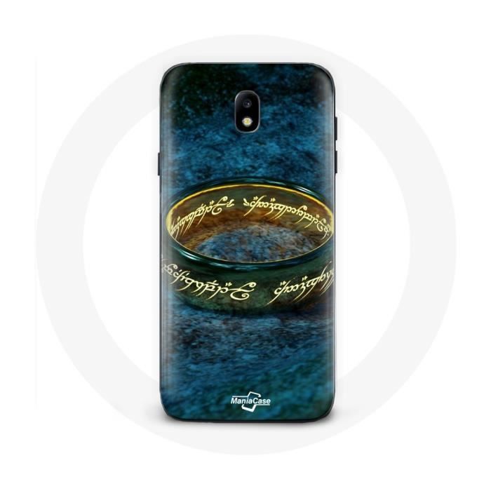 Coque pour Samsung Galaxy J7 2017 Le Seigneur des anneaux Les Anneaux de pouvoir The Lord of the Rin