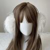 Long Hair Plush Warm Earmuffs JK Women's Hair Band Ear Protectors Ear Bags Cycling Cold Proof Fluffy Winter Ear Warmers