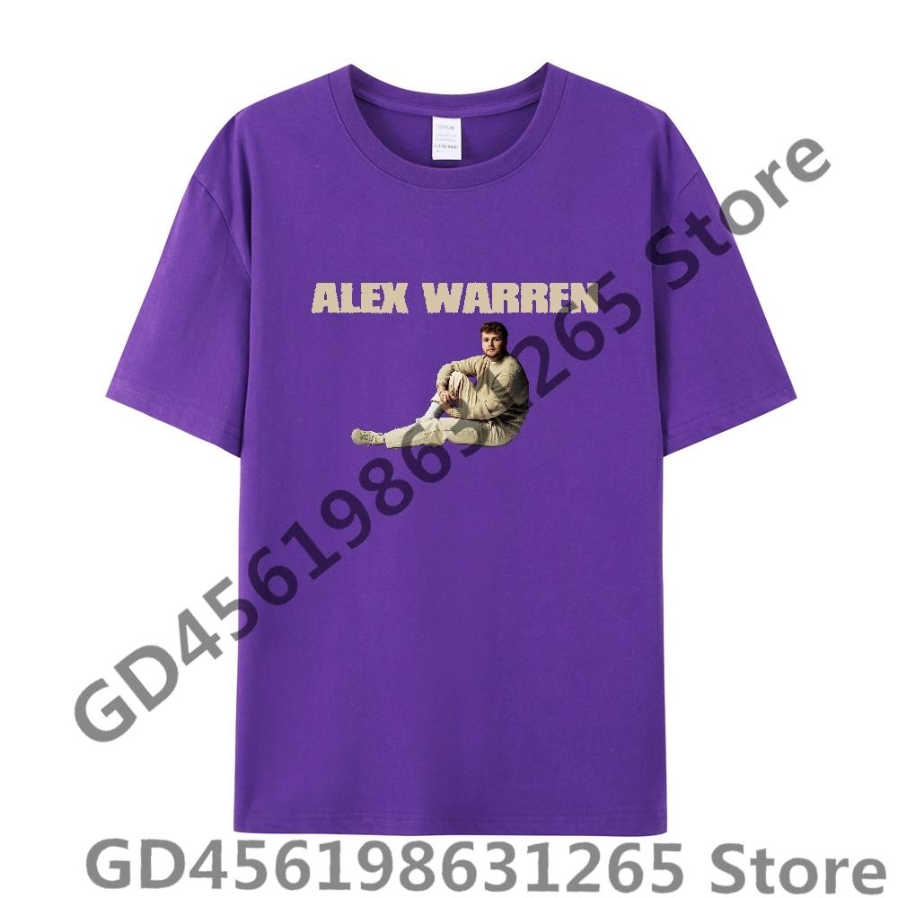 2025 Alex Warren T shirt UnisexWomen Harajuku Kawaii Tops Y2k Unisex Anime Tees Fashion Tops Casual Boysgirls Clothing