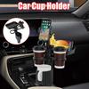 360 Degree Rotation Phone Holder Stand Car Cup Holder Drink Holder Adjustable Car Tray Table Car Food Table