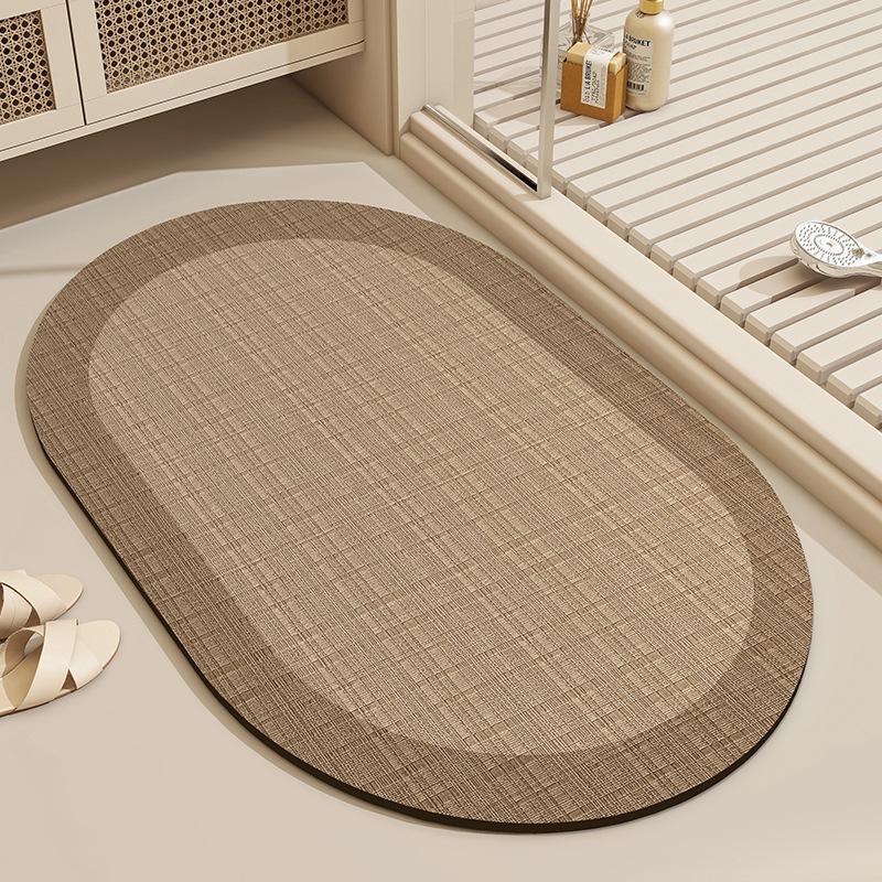 Коврик для унитаза Нескользящий Впитывающий Быстросохнущий Диатомовый Грязевой Туалетный Коврик Для Домашней Ванной Комнаты Коврик Для Туалета