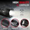 Portable Zoomable LED Flashlight Battery Powered Waterproof Torch with 5 Lighting Modes for Camping Hiking Fishing Outdoor Use